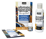 Pebeo Ultimate Pouring Medium Kit - 250ml - Transparent 3 - Art and Crafts Supplies - For Use with Acrylic Paint