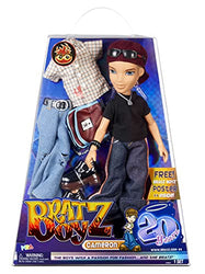 Bratz 20 Yearz Special Anniversary Edition Original Boy Fashion Doll Cameron with Accessories and Holographic Poster | Collectible Doll | for Collector Adults and Kids of All Ages