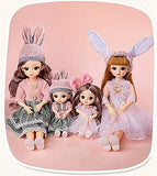 30cm BJD Doll Full Set Male Doll Jointed Dolls + Makeup + Clothes + Shoes + Wigs + Doll Accessories Best Gift for Girls