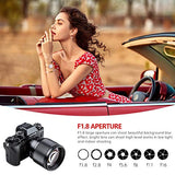 Viltrox PFU RBMH 85mm F1.8 STM Auto Focus Prime Lens for Fuji,Standard AF APS-C Frame Portrait Lens for Fujifilm X-Mount X-H1 X-Pro2 X-T3 X-T2 X-T30 X-T20 X-E3 X-T100 X-A5 Camera