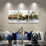 Wall Art For Living room Black and white abstract painting bathroom Wall Decor for bedroom artwork Painting 16" x 24" 3 Pieces Canvas Prints Decor Modern Salon kitchen office Home decorations picture