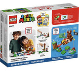 Lego 66677 Super Mario 2 in 1 Super Pack Building Kit (Contains Lego 71360 Adventures with Mario and Lego 71393 Bee Mario) Collectible Toy for Creative Kids 6+