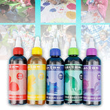 One Step Tie Dye Kit, 5/8 Colors Textile Paints Non Toxic DIY Clothing Fabric Dye for Kids, Adults, and Groups