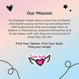 Fashion Angels Rebel Girls Portfolio for Kids- Cleberate Black Girl Magic Sketch Book for Girls, Activity Book with 21 Real Life Bios, Activity Pages, 100+ Stickers, for Girls 8+