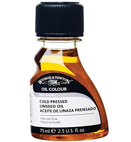 W&N Cold-Pressed Linseed Oil 75Ml