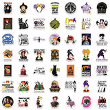 Halloween Hocus Pocus Stickers 100 Pack Halloween Party Decorations Stickers Vinyl Waterproof for Teens Kids Adults Gifts Stickers