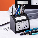 Things Remembered Personalized Calendar Block Pen Holder with Engraving Included