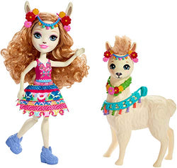 Enchantimals Lluella Llama Doll & Fleecy Figure