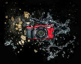 OLYMPUS Tough TG-6 Waterproof Camera, Red