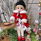 UCanaan BJD Doll 1/6 SD Dolls 12 Inch 18 Ball Jointed Doll DIY Toys with Full Set Clothes Shoes Wig Makeup for Girls-Cindy