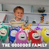 Oddbods Plush Toys for Kids - Set of Three Characters - Pogo (Blue), Bubbles (Yellow), and Zee (Green) Soft Stuffed Plush Toys for Boys and Girls, Adorable Gift for Children, 12” Tall