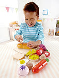 Hape Chef's Choice Wooden Play Food Basics Set