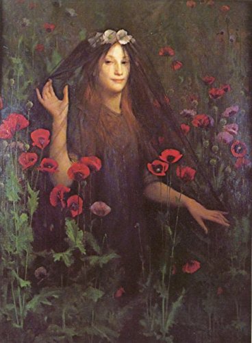 Death the Bride by Thomas Cooper Gotch - 21" x 28" Premium Canvas Print