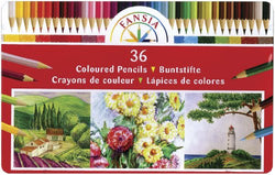 Pro Art Colored Pencil Tin Set, 36-Piece