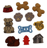 Buttons Galore 50+ Assorted Pets Buttons for Sewing & Crafts - Set of 6 Button Packs