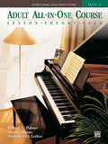 Adult All-in-One Course: lesson, theory, solo. Level 3 (Alfred's Basic Adult Piano Course)