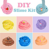 Butter Slime Kit 9 Pack,Super Soft Stretchy and Non-Sticky,Slime Kits for Girls and Boys, Party Favors,Stuffer Stress Relief Toy