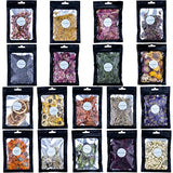 Dried Flowers, 18 Pack Natural Dried Flower Herbs Kit for Bath, Bomb, Soap, Resin, Candle Making, Include Rose Petals, Rosebuds, Lavender, Jasmine Flowers, Lily, Lemon Slice and More