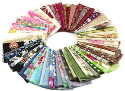 RayLineDo 30pcs 1010cm Fabric Patchwork Craft Cotton Material Batiks Mixed Squares Bundle