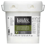 Liquitex Professional Gloss Fluid Medium & Varnish, 128-oz (5036)