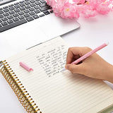 24 Packs Cherry Blossom Gel Black Ink Pens Set Pink Rollerball Pens 0.5 mm/ 0.02 Inch Japanese Kawaii Aesthetic Pens Novelty School Supplies Stationery Flower Cute Pen for Girls Women Office Writing