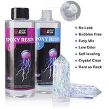 LET'S RESIN Crystal Clear Epoxy Resin, 32oz Bubbles Free Epoxy Resin, Table Top & Bar Top Casting Resin, Clear Epoxy Resin for Art Crafts, Jewe