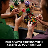 LEGO Succulents 10309 Plant Decor Building Set for Adults; Build a Succulents Display Piece for The Home or Office (771 Pieces)