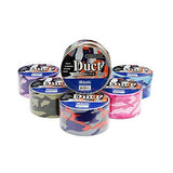 Duct Tape 1.88, Multi Color Camoflage Print Decorative Duct Tape Set (36 Units)