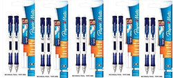 Paper Mate Clear Point Mechanical Pencils 10-Count, with 5 Packs of lead and 10 Eraser Refills,