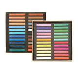 Charvin Artist Pastels Set for Professional, 48 Assorted Colors of Chalk Pastel