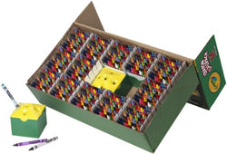 Crayola 832 Ct Crayon Classpack, 64 Assorted Colors (52-8019)