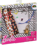 Barbie Storytelling Fashion Pack of Doll Clothes Inspired by Super Mario: Hoodie Dress & 6 Accessories Dolls, Gift for 3 to 8 Year Olds