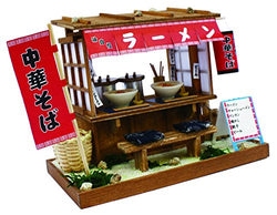 Billy handmade dollhouse kit Showa stand kit noodle shop 8535 by Billy 55
