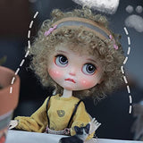 Educational Model Cute Mouthpiece Girl BJD Doll 1/6 SD Dolls 28.5cm Ball Jointed Doll DIY Toys with Full Set Clothes Shoes Wig Makeup, Best Gift for Girls