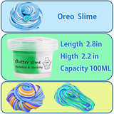 Newest Butter Slime 3 Pack, Scent Slime Super Soft, Stretchy and Non-Sticky, Party Favors Slime Putty Toys, DIY Slime Kit for Girls Boys 5-12