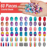 Bracelet Making Kit for Girls, Anjulery 150Pcs Charm Bracelets Kit with Beads, Jewelry Charms, Bracelets and Necklace String for DIY Craft, Gift Idea for Teen Girls