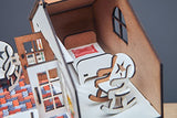 House with a Terrace, eco-friendly, 3d puzzles