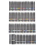 Prismacolor 3722 Premier Double-Ended Art Markers, Fine and Chisel Tip, 72-Count & Premier Pencil Sharpener