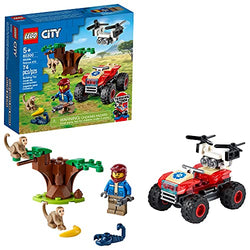 LEGO City Wildlife Rescue ATV 60300 Building Kit; Fun Wildlife Playset; Top Toy for Kids; New 2021 (74 Pieces)