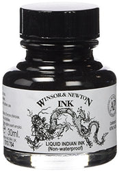 Winsor & Newton Drawing Ink Bottle, 30ml, Liquid Indian