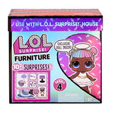 LOL Surprise Furniture Sweet Boardwalk with Sugar Doll and 10+ Surprises, Doll Candy Cart Furniture Set, Accessories