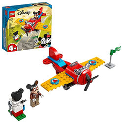 LEGO Disney Mickey and Friends Mickey Mouse’s Propeller Plane 10772 Building Kit Toy; Perfect for Creative Play; New 2021 (59 Pieces), Multicolor