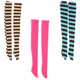 MonkeyJack 3 Pairs Stockings Socks for 1/6 Blythe BJD SD DOD Dollfie LUTS Dolls Clothes Dress Clothing Random Color