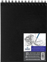 Canson Comic Manga Sketch Art Book Paper Pad, Top Wire Bound, 65 Pound, 8.5 x 11 Inch, 80 Sheets