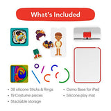 Osmo - Little Genius Starter Kit for iPad - 4 Educational Learning Games - Ages 3-5 - Phonics & Creativity - STEM Toy (Osmo iPad Base Included)