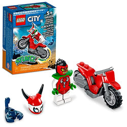 LEGO City Stuntz Reckless Scorpion Stunt Bike 60332 Building Toy Set for Kids, Boys, and Girls Ages 5+ (15 Pieces)