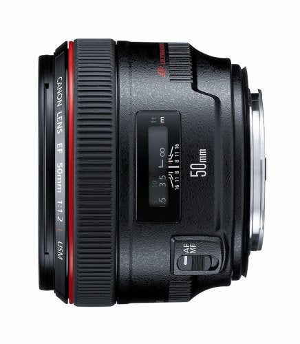 Canon EF 50mm f/1.2 L USM Lens for Canon Digital SLR Cameras - Fixed