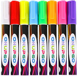 ONUPGO Liquid Chalk Markers (8 Pack - 6mm tip)