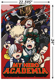 Trends International Hero Academia-Key Art 2 Wall Poster, 22.375" x 34", Unframed Version