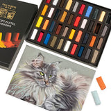 Paul Rubens Oil Pastels, 50 Colors Artist Soft Oil Pastels+ Handmade 40 Vibrant Colors Chalk Pastels, Suitable for Artists, Beginners, Students, Kids Art Painting Drawing